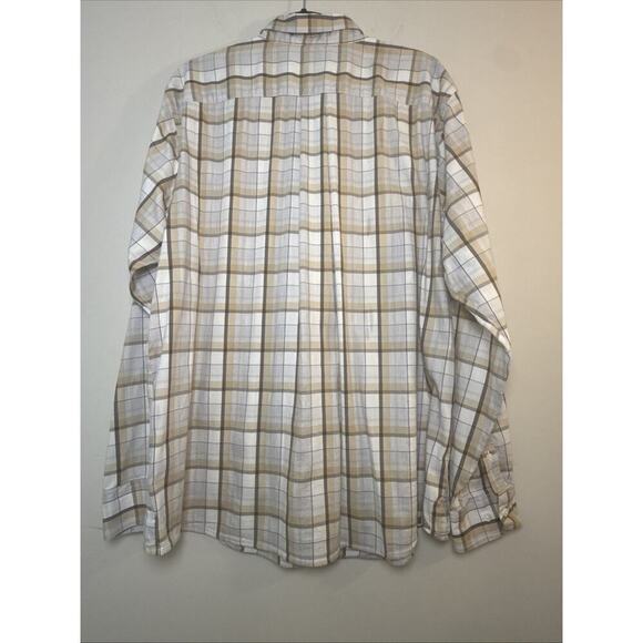 Ariat Napa Cotton Poly Blend Plaid Button Down Shirt Men XL - Picture 3 of 14